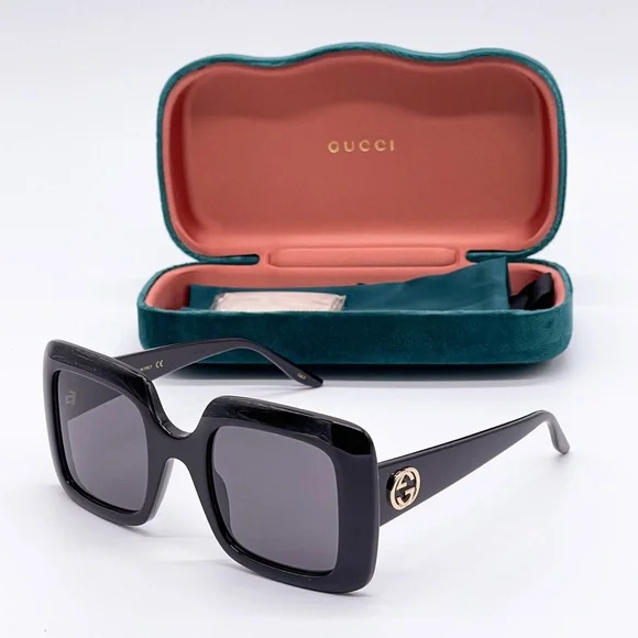 NEW GUCCI GG0896S 001 NEW COLLECTION GUCCI SUNGLASSES GG 0896S FULL PACKAGE - Picture 3 of 12